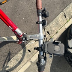 FIAT🇮🇹クロスバイク レッド26インチの画像