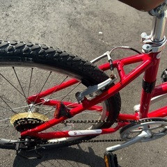 FIAT🇮🇹クロスバイク レッド26インチの画像