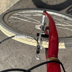 FIAT🇮🇹クロスバイク レッド26インチの画像