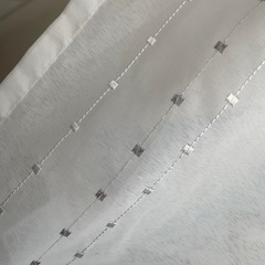 ユニベール 防炎カーテン+レースカーテン② 145cmの画像