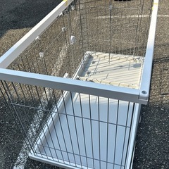 トイレのしつけができるドックルームサークル　ペットゲージ　の画像