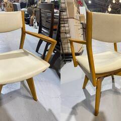 I2★4人用ダイニングセット★桧無垢テーブル W120cm ベンチ 回転チェア2脚 天然木 ナチュラル 食卓 ダイニングの画像