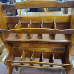 【愛品倶楽部柏店】karimoku カリモク スリッパラック コロニアル オールドカリモクの画像