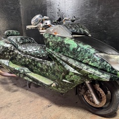 ★支払い総額6.5万円★買取強化中！査定無料♪ヤマハ マグザム250 SG17J 社外マフラー！エアロパーツ！エナメルシート！の画像