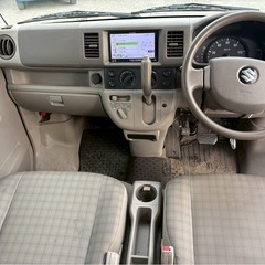 【支払総額16.8万円】h24年式激安軽バンDA64Vエブリィバン車検令和8年12月機関良好 タイヤバリ山 ETC 社外ナビの画像