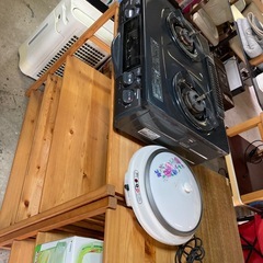 ☆お店にて　調理器具・炊飯器・餅つき機・ガスコンロ　他　フリーマーケット開催中  の画像