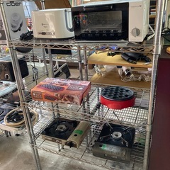 ☆お店にて　調理器具・炊飯器・餅つき機・ガスコンロ　他　フリーマーケット開催中  の画像