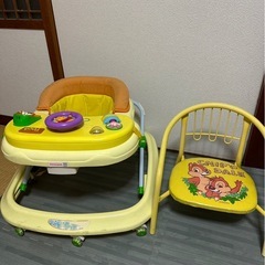 椅子、歩行器の画像