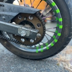 バイク　dトラッカー125の画像