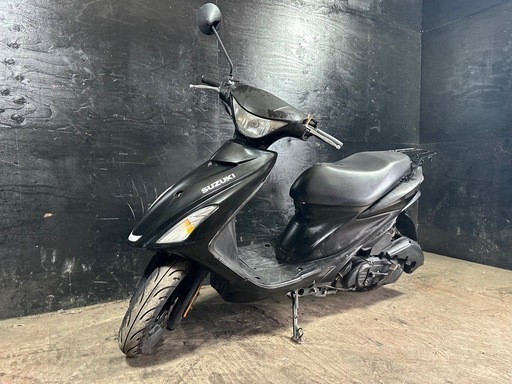 ★支払総額7.8万円★走行テスト済み！全国配送可能！ スズキ アドレスV125S CF4MA 社外リアサス！ウェーブディスク！LEDヘッドライト！通勤通学に♪