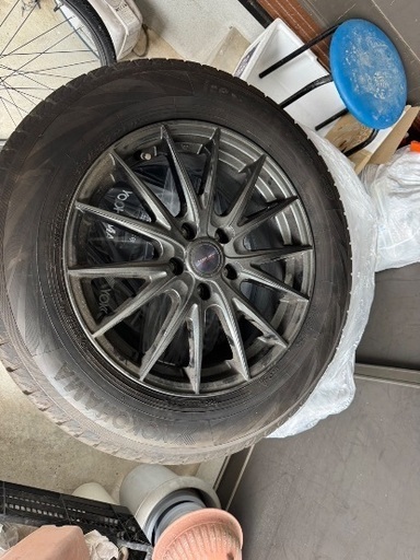 30アルファード　17インチホイール　スタッドレスタイヤ付き４本セット