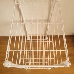 アイリスオーヤマ スチール３段ラック　白の画像