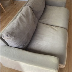 無印良品 ワイドアームソファ の画像