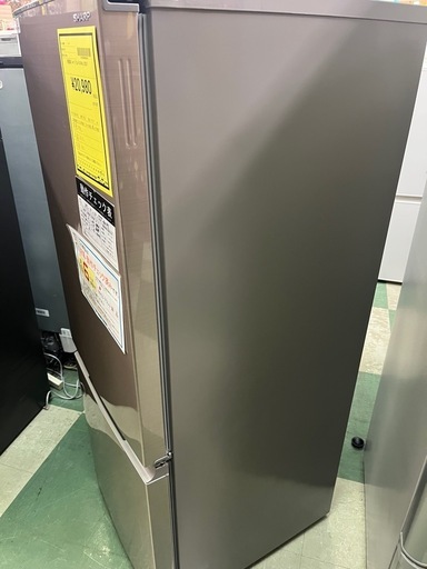 ジャングルジャングル貝塚店　179L 冷蔵庫　SHARP SJ-D18HJ  2021年製　2ドア　クリーニング済み　中古　リユース　貝塚市　二色浜
