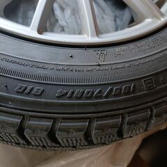 ホイール付　スタットレスタイヤ　165/70Ｒ14　冬用タイヤの画像
