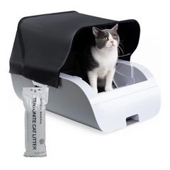 猫用自動トイレの画像