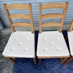 IKEA ダイニングセット JOKKMOKK 幅118×奥行き74×高さ74cmの画像