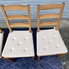 IKEA ダイニングセット JOKKMOKK 幅118×奥行き74×高さ74cmの画像