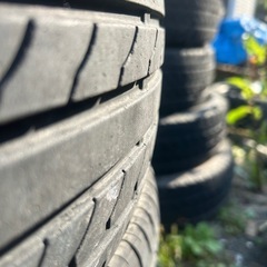 215/60R17C中古タイヤ3本 の画像