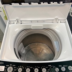 ジャングルジャングル貝塚店　4.5kg 洗濯機　ハイアール　JW-C45D  2021年製　縦型洗濯機　一人暮らし　白　クリーニング済み　中古　リユース　貝塚市　二色浜の画像