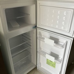 アイリスオーヤマ ホワイト 幅48cm IRSD-12B-W 2ドア 右開き 直冷式 新生活 一人暮らし の画像