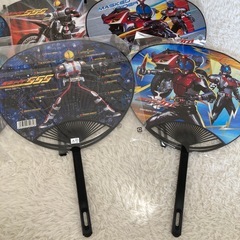 ウルトラマン 仮面ライダー ムシキング うちわ 10枚の画像