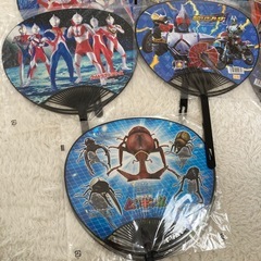 ウルトラマン 仮面ライダー ムシキング うちわ 10枚の画像