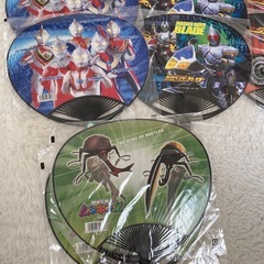 ウルトラマン 仮面ライダー ムシキング うちわ 10枚の画像