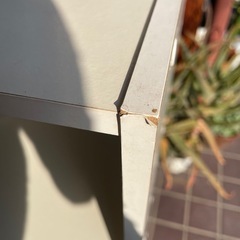 3段カラーボックス　白の画像