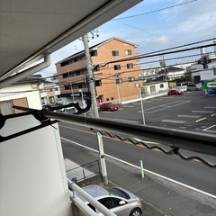 【５日まで限定】ニトリ 物干し竿　洗濯　伸縮式　屋外　ステンレス製　　の画像