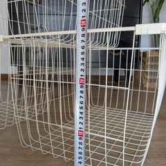 金属製のカゴ★バスケット★色々収納できるカゴ3個セットの画像