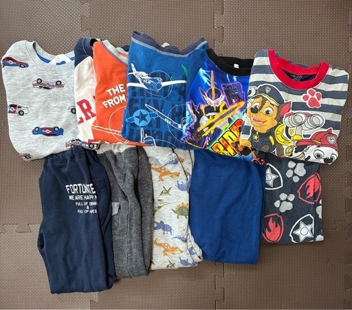 中古 子供服 男の子 110、120、130cm まとめ売り 男の子冬服まとめ売り110 120 (しぃ プロフ必読) 沖縄のキッズ用品