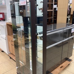 リユースマン倉敷、ガラスケース、ブラック、収納、棚の画像