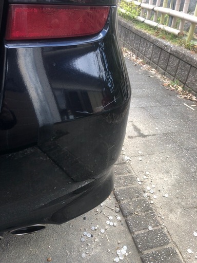 エリシオン外装傷