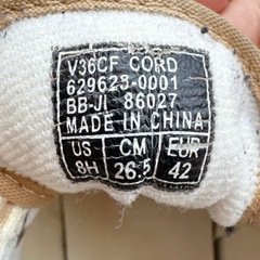 VANS メンズ スエードスニーカー 26.5cmの画像