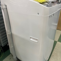 ジャングルジャングル貝塚店　5.5kg  洗濯機　SHARP ES-TX5E  2021年製　縦型洗濯機　乾燥3.5kg 白　クリーニング済み　中古　リユース　貝塚市　二色浜の画像