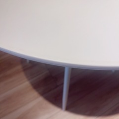 LOWYA　ダイニングテーブル　丸の画像