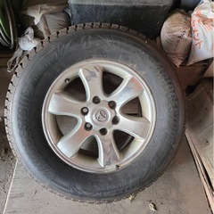 265/65r17　4本セット　ランクル　プラド　スタッドレス　純正ホイール　17インチ　139.7　　の画像