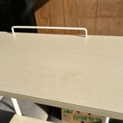 ニトリ キャスター付　レンジ台の画像