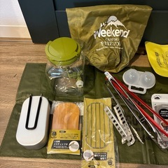 アウトドア用品　未使用品14点
の画像