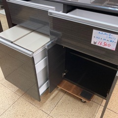 リユースマン倉敷、キッチンカウンター、グレー、収納、の画像