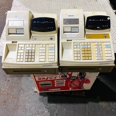 　訳あり！レジ　2個　セット！　レジスター　平成レトロの画像