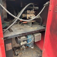 ※ジャンク品　【動作確認未・点検整備なし・現状渡し】　岡常歯車製作所　POWER HOT　温水高圧洗浄機　TR-50　TR-50H　高圧洗浄　洗浄器　洗浄機　農機具　農業　農家　富山　石川　福井　北陸の画像