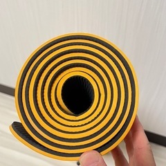 未使用ヨガマット　オレンジの画像