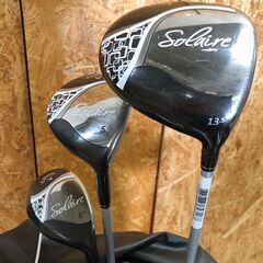 Callaway★Solaire キャロウェイ ソレイル レディース用セット 8本セット 右きき用 バッグ付き 初心者向 ハーフセット 練習用の画像