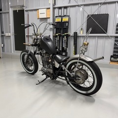 YAMAHA SR400   チョッパーフルカスタム　　実働検無しの画像