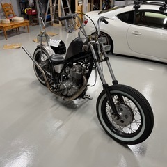 YAMAHA SR400   チョッパーフルカスタム　　実働検無しの画像