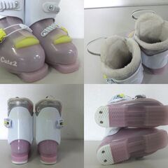 ピュアコンシャス 19.0cm ジュニア スキーブーツ cute2 スキー靴 子供用 PURE CONSCIOUS 2バックル ソール幅235mm ☆ 札幌市 北区 屯田  の画像