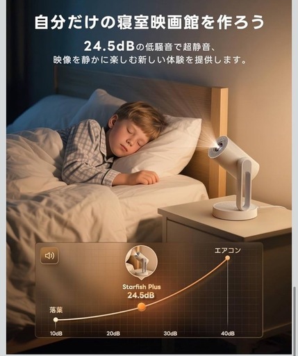 プロジェクター Google TV搭載・Netflix公式ライセンス 4K対応