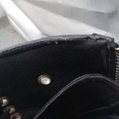 【デモニア　demonia】　厚底メタルブーツ　黒　サイズ9(メンズサイズ26.5らしいが甲高の人は24.5や25の人向け)の画像